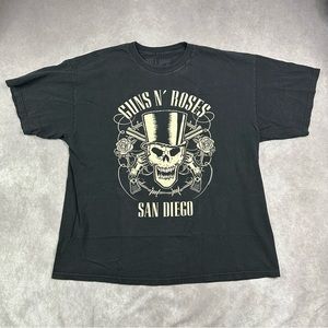 Guns N’ Roses San Diego Not In This Lifetime T-Shirt Size 2XL XXL Concert Tour